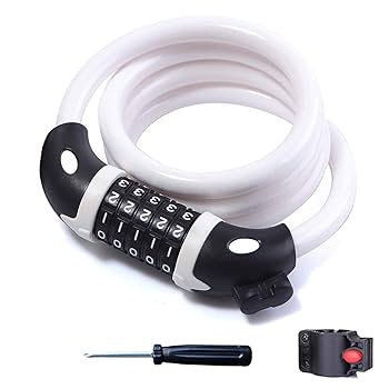 Amazon | SAPASLIFE 自転車 ロック 自転車 鍵 ダイヤルロック